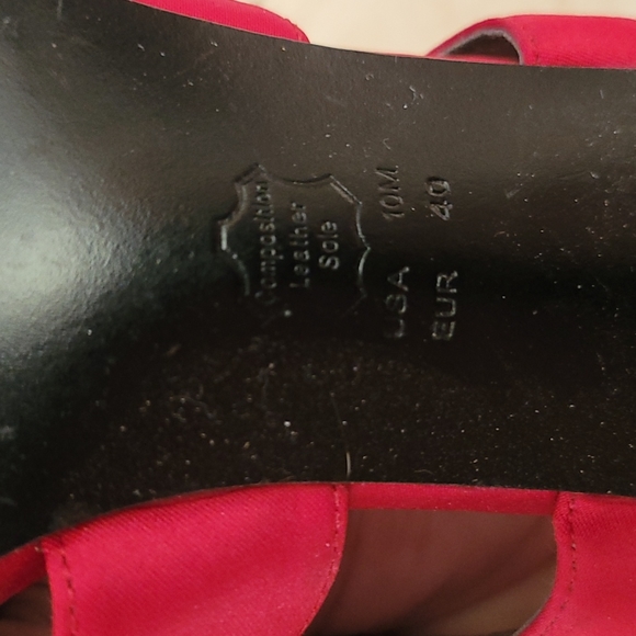 Ruby Red Heels - Picture 5 of 8